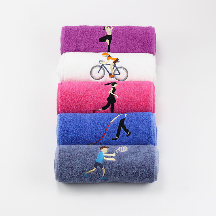 cotton sports towel